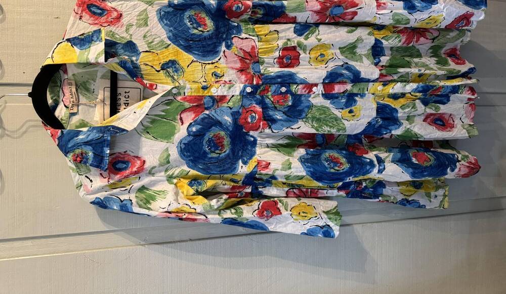 NEW DRESS ADDICT women's june dress in white floral